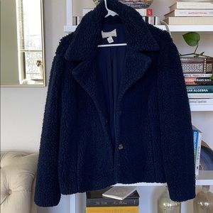 Fleece Faux Shearling Jacket